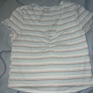 striped crop top